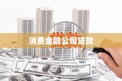 广南消费金融公司贷款