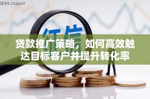 广南贷款推广策略，如何高效触达目标客户并提升转化率