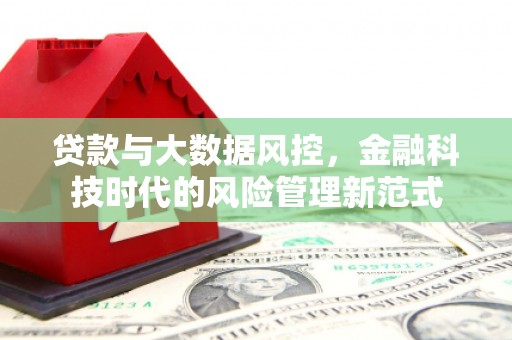 广南贷款与大数据风控，金融科技时代的风险管理新范式