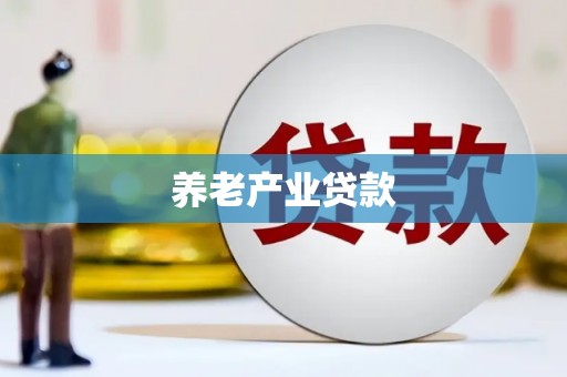 广南养老产业贷款