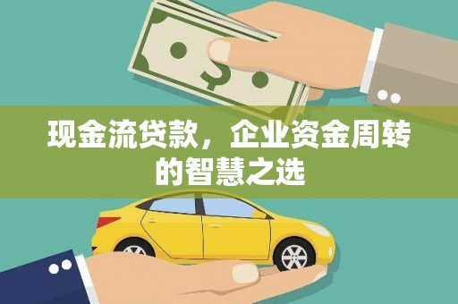广南现金流贷款，企业资金周转的智慧之选