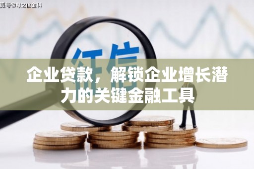 广南企业贷款，解锁企业增长潜力的关键金融工具