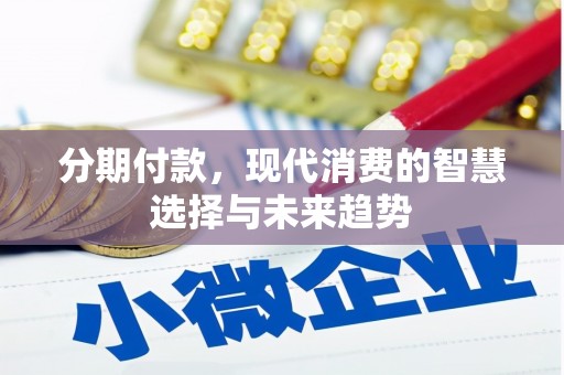 广南分期付款，现代消费的智慧选择与未来趋势