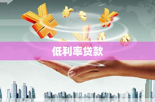 广南低利率贷款