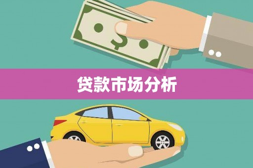 广南贷款市场分析