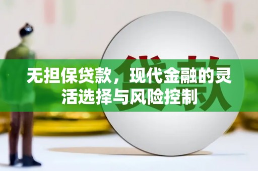 广南无担保贷款，现代金融的灵活选择与风险控制