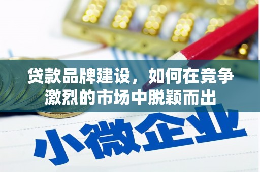 广南贷款品牌建设，如何在竞争激烈的市场中脱颖而出