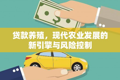 广南贷款养殖，现代农业发展的新引擎与风险控制