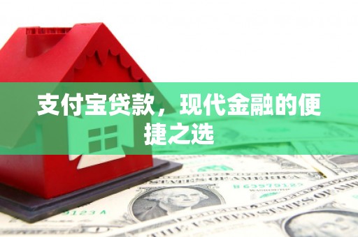 广南支付宝贷款，现代金融的便捷之选