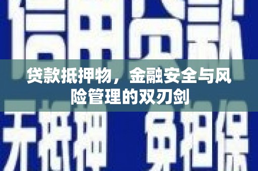 广南贷款抵押物，金融安全与风险管理的双刃剑