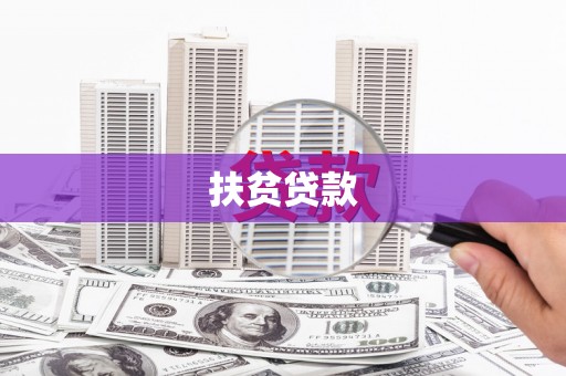 广南扶贫贷款